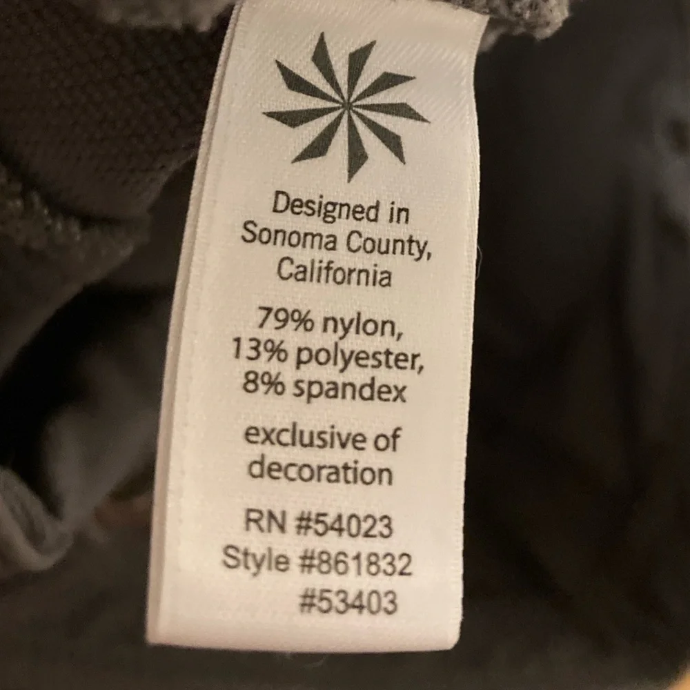 Athleta Grey Take a Hike Mini Skirt Snap Sides Style Size 4 - Picture 6 of 9